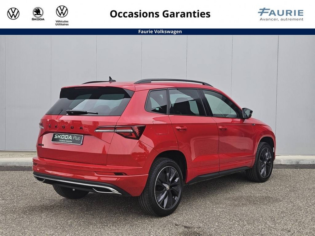 Acheter Skoda Karoq Karoq 2.0 TDI 116 ch SCR DSG7 Sportline 5p occasion dans les concessions du Groupe Faurie