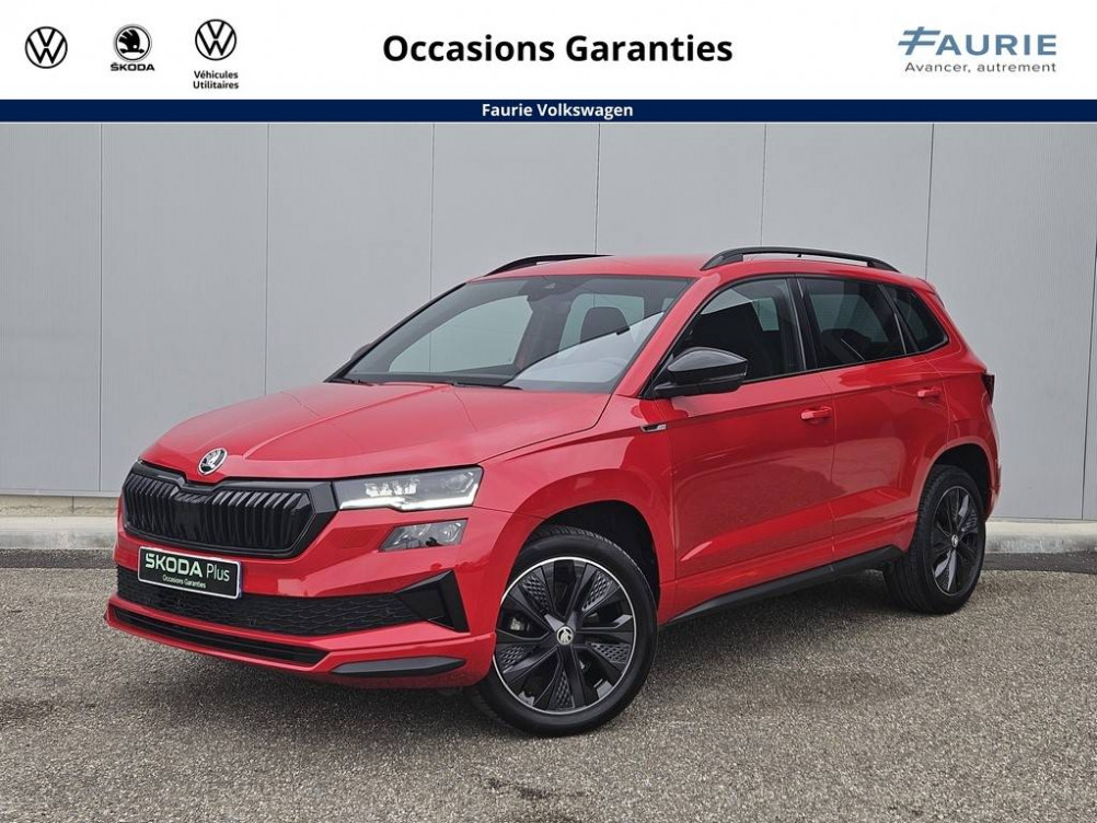 Acheter Skoda Karoq Karoq 2.0 TDI 116 ch SCR DSG7 Sportline 5p occasion dans les concessions du Groupe Faurie
