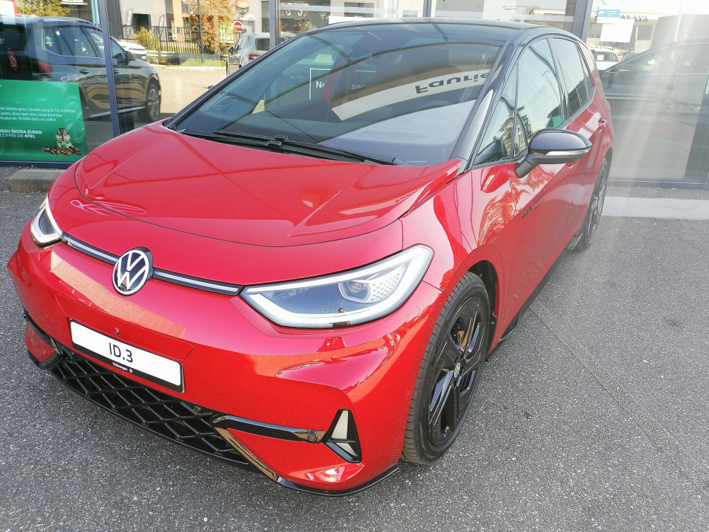 Acheter Volkswagen ID.3 ID.3 326 ch GTX Performance  5p neuf dans les concessions du Groupe Faurie