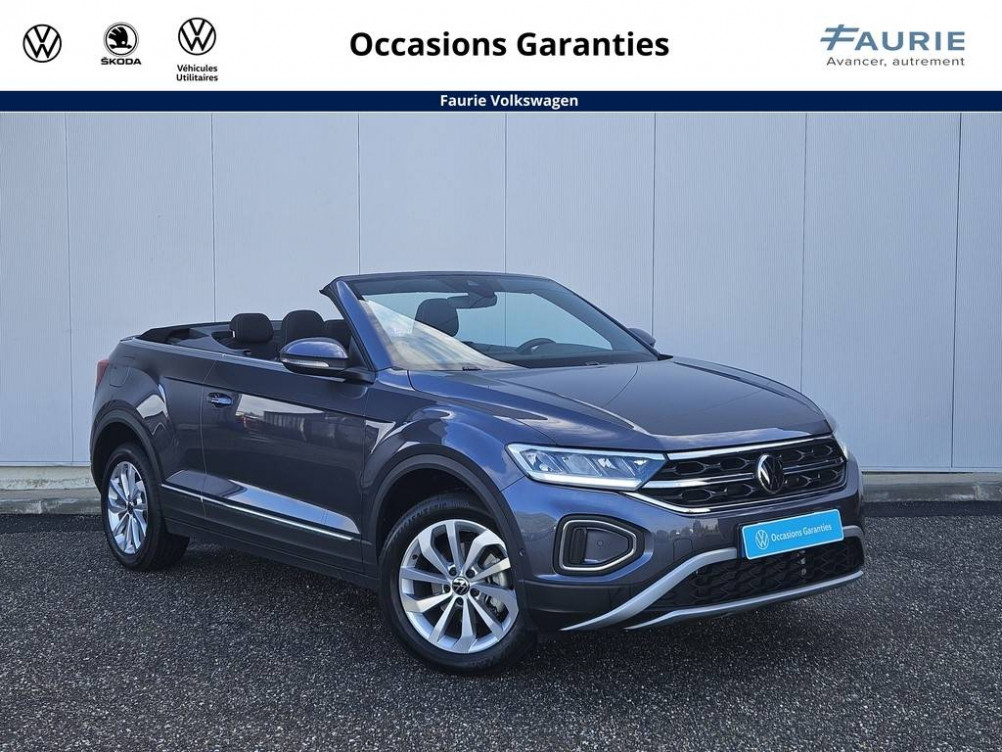 Acheter Volkswagen T-Roc T-Roc Cabriolet 1.5 TSI EVO 150 Start/Stop DSG7 Style 2p occasion dans les concessions du Groupe Faurie