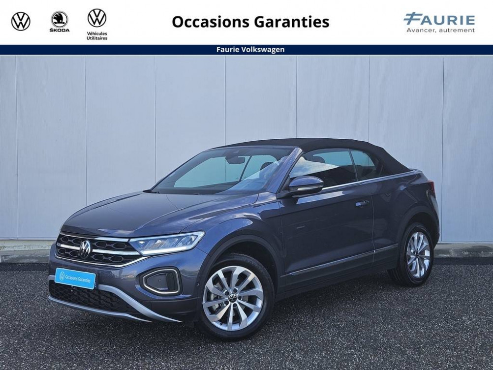 Acheter Volkswagen T-Roc T-Roc Cabriolet 1.5 TSI EVO 150 Start/Stop DSG7 Style 2p occasion dans les concessions du Groupe Faurie