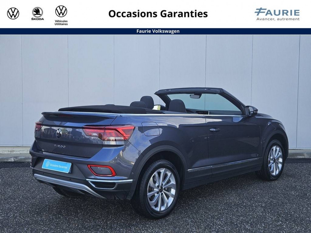 Acheter Volkswagen T-Roc T-Roc Cabriolet 1.5 TSI EVO 150 Start/Stop DSG7 Style 2p occasion dans les concessions du Groupe Faurie