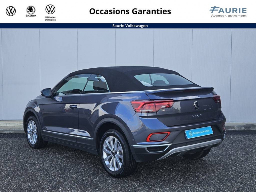 Acheter Volkswagen T-Roc T-Roc Cabriolet 1.5 TSI EVO 150 Start/Stop DSG7 Style 2p occasion dans les concessions du Groupe Faurie