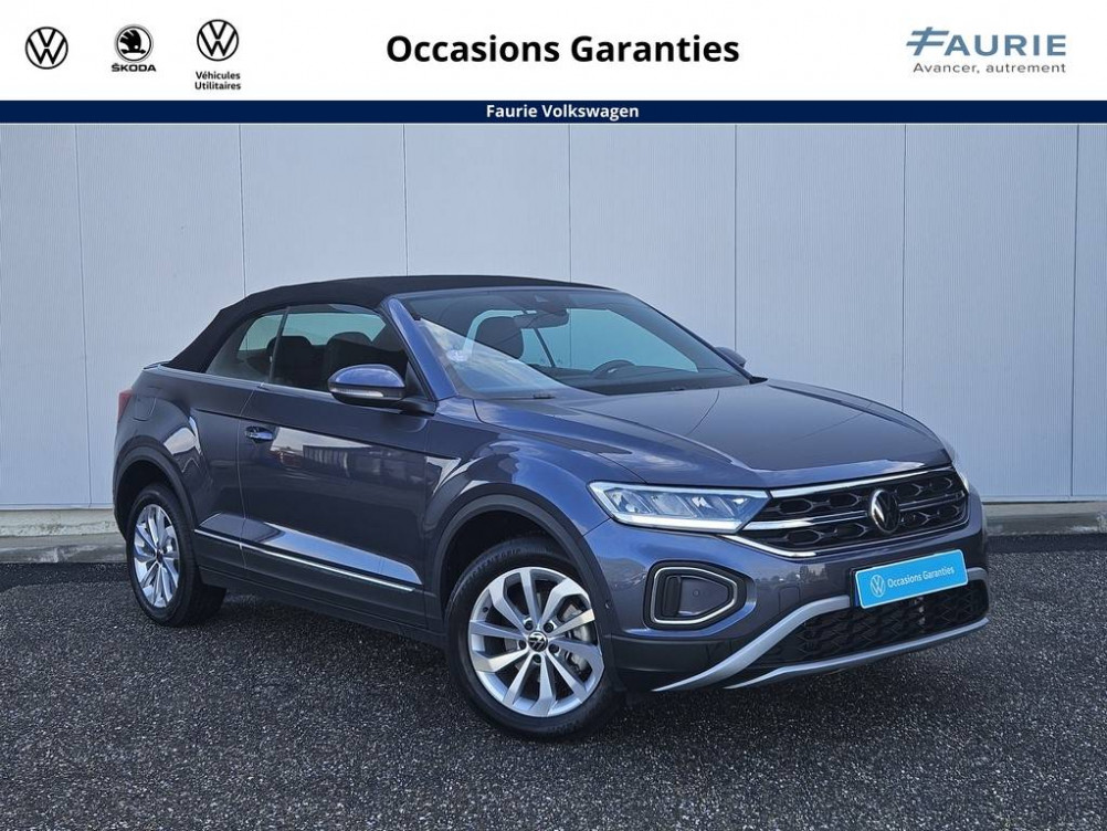 Acheter Volkswagen T-Roc T-Roc Cabriolet 1.5 TSI EVO 150 Start/Stop DSG7 Style 2p occasion dans les concessions du Groupe Faurie