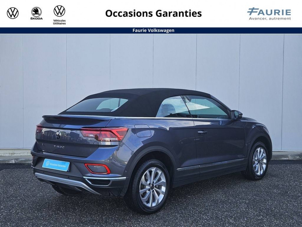 Acheter Volkswagen T-Roc T-Roc Cabriolet 1.5 TSI EVO 150 Start/Stop DSG7 Style 2p occasion dans les concessions du Groupe Faurie