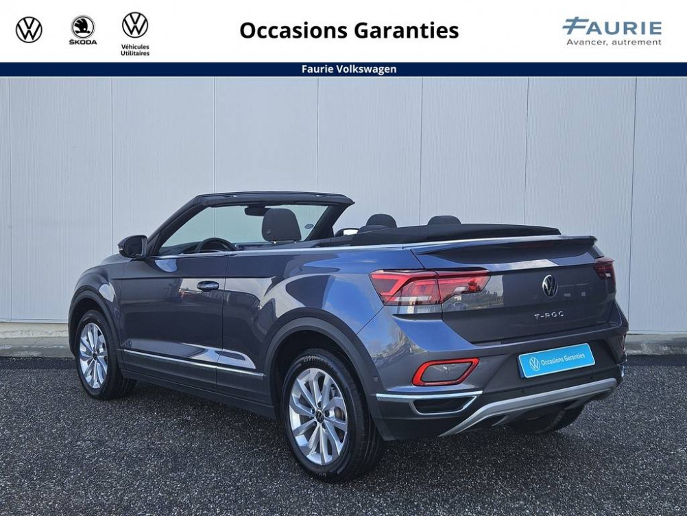 Acheter Volkswagen T-Roc T-Roc Cabriolet 1.5 TSI EVO 150 Start/Stop DSG7 Style 2p occasion dans les concessions du Groupe Faurie