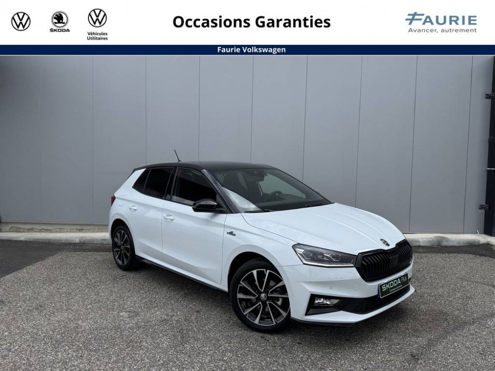 Acheter Skoda Fabia Fabia 1.5 TSI 150 ch DSG7 Monte-Carlo 5p occasion dans les concessions du Groupe Faurie