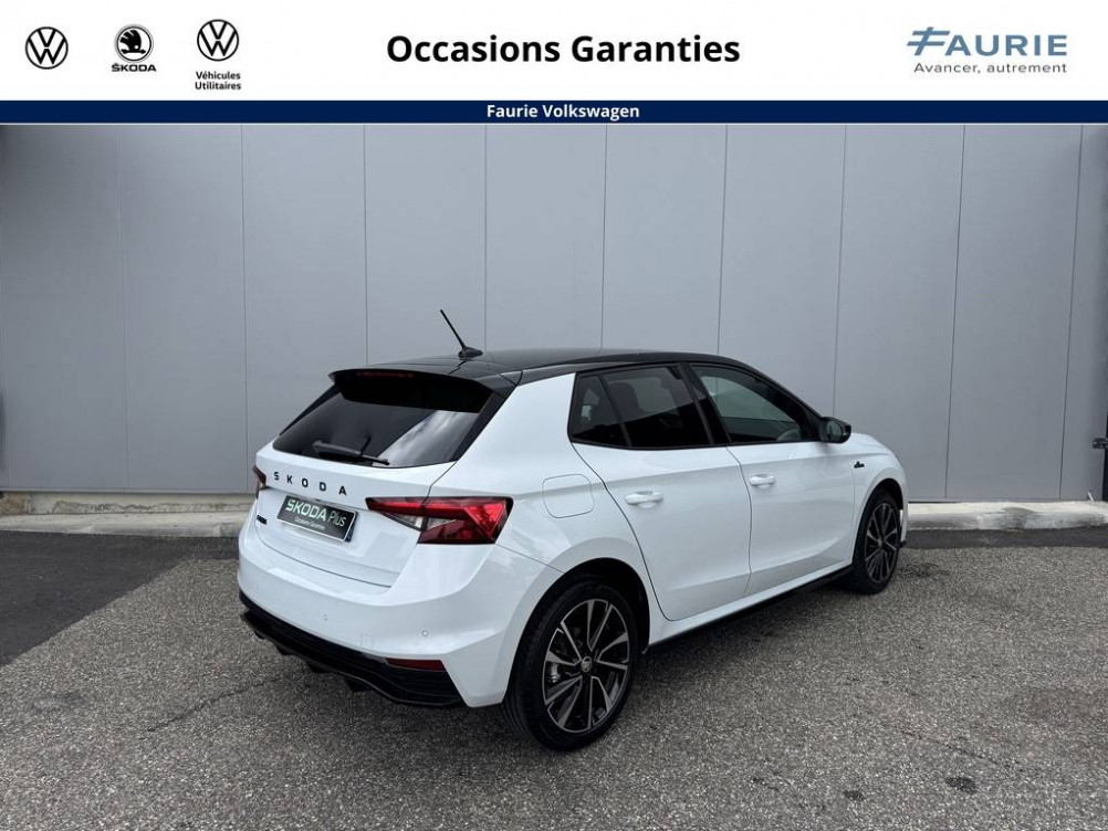 Acheter Skoda Fabia Fabia 1.5 TSI 150 ch DSG7 Monte-Carlo 5p occasion dans les concessions du Groupe Faurie