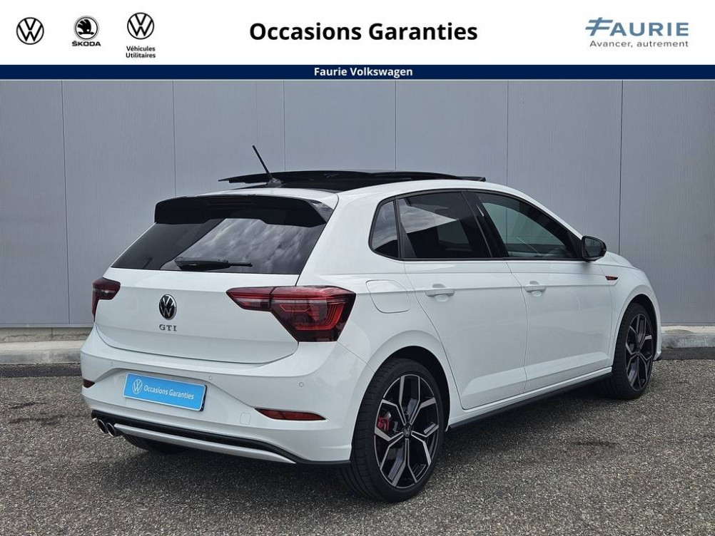 Acheter Volkswagen Polo Polo 2.0 TSI 207 S&S DSG7 GTI 5p occasion dans les concessions du Groupe Faurie