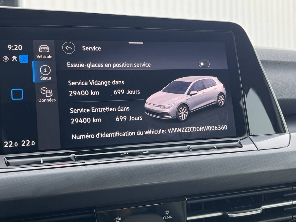 Acheter Volkswagen Golf Golf 1.5 eTSI OPF 130 DSG7 Style 5p occasion dans les concessions du Groupe Faurie