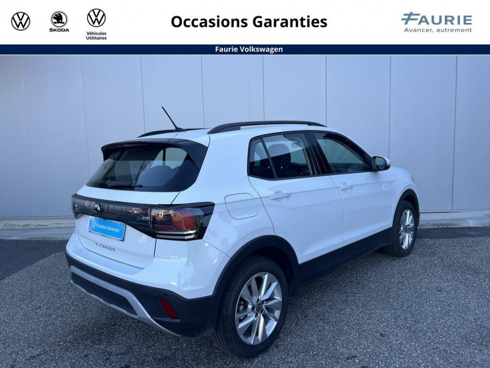 Acheter Volkswagen T-Cross T-Cross 1.0 TSI 115 Start/Stop DSG7 Life Plus 5p occasion dans les concessions du Groupe Faurie