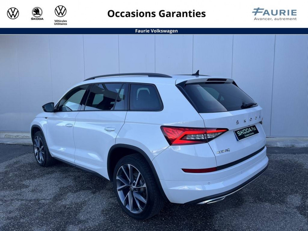 Acheter Skoda Kodiaq Kodiaq 1.5 TSI 150 ACT DSG7 7pl Sportline 5p occasion dans les concessions du Groupe Faurie