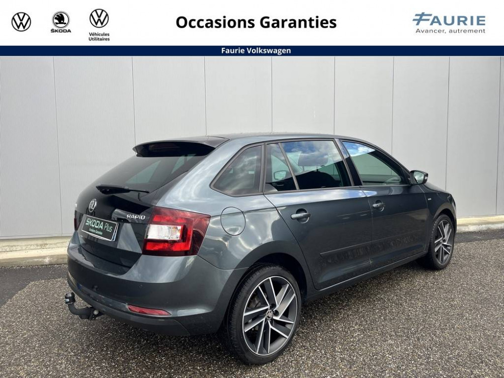 Acheter Skoda Rapid Spaceback Rapid Spaceback 1.0 TSI 110 ch BVM6 Clever 5p occasion dans les concessions du Groupe Faurie