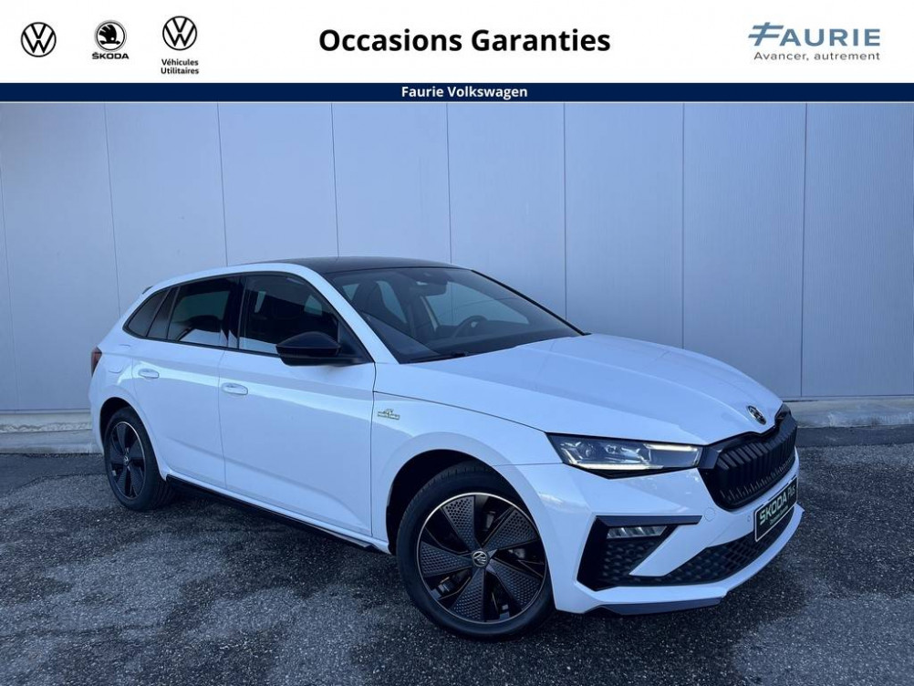 Acheter Skoda Scala Scala 1.5 TSI Evo 2 150 ch DSG7 ACT Monte-Carlo 5p occasion dans les concessions du Groupe Faurie