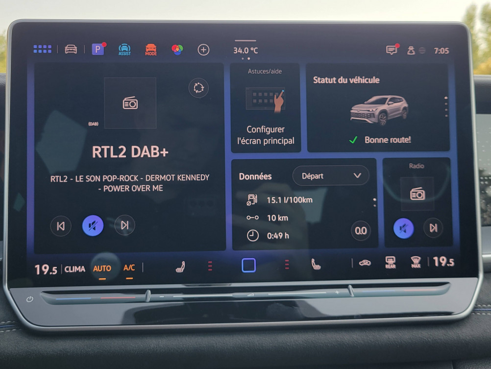 Acheter Volkswagen Tayron Tayron 1.5 eTSI 150ch DSG7 7pl R-Line Edition 5p neuf dans les concessions du Groupe Faurie