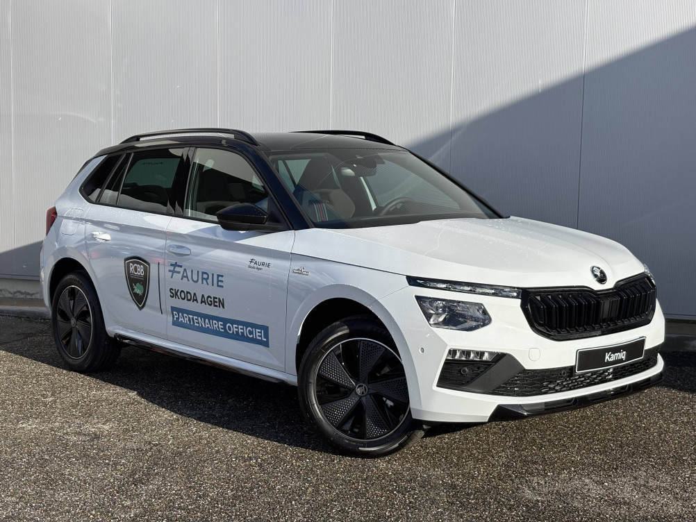 Acheter Skoda Kamiq Kamiq 1.5 TSI Evo 2 150 ch DSG7 ACT Monte Carlo 5p neuf dans les concessions du Groupe Faurie