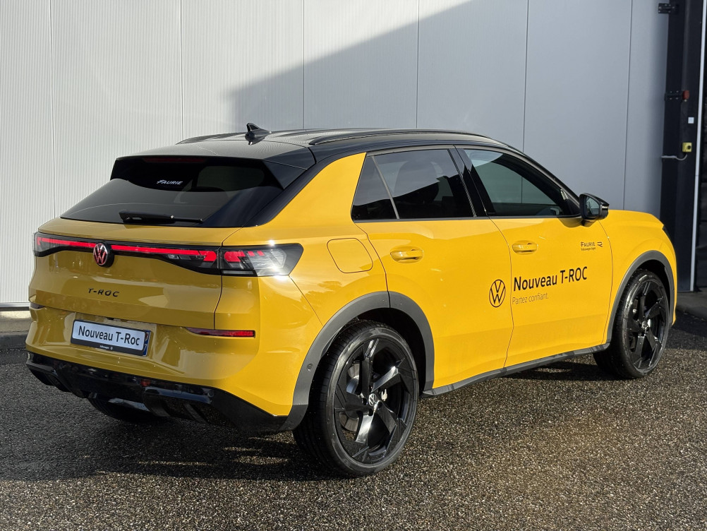 Acheter Volkswagen T-Roc T-Roc 1.5 eTSI EVO2 Hybrid 150 ch DSG7 R-Line 5p neuf dans les concessions du Groupe Faurie