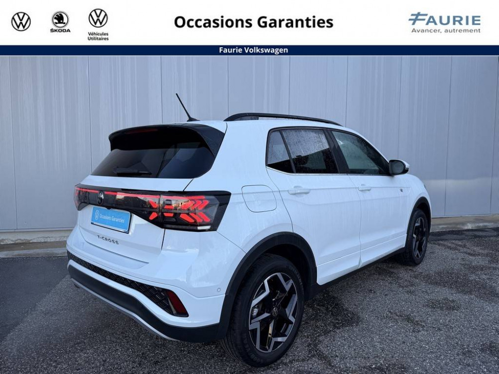 Acheter Volkswagen T-Cross T-Cross 1.0 TSI 116 Start/Stop DSG7 R-Line 5p occasion dans les concessions du Groupe Faurie