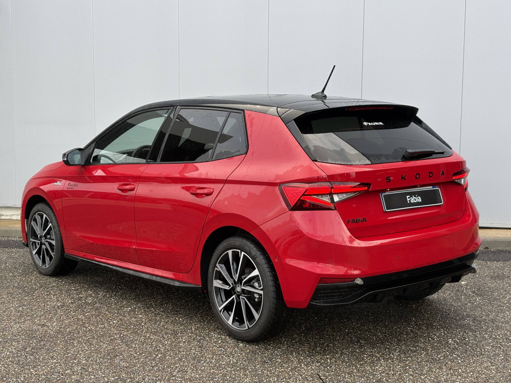 Acheter Skoda Fabia Fabia 1.0 TSI 116 ch EVO 2 DSG7 Monte-Carlo 5p neuf dans les concessions du Groupe Faurie