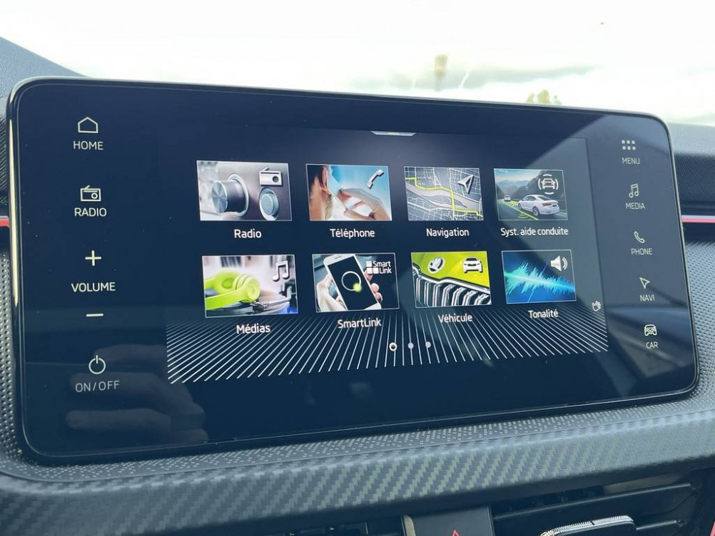 Acheter Skoda Scala Scala 1.5 TSI Evo 2 150 ch DSG7 ACT Monte-Carlo 5p occasion dans les concessions du Groupe Faurie