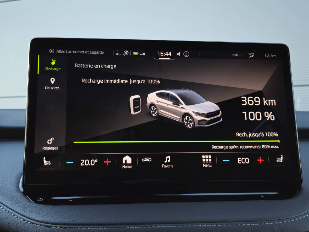 Acheter Skoda ENYAQ Enyaq Coupé iV 80 Sportline 5p neuf dans les concessions du Groupe Faurie