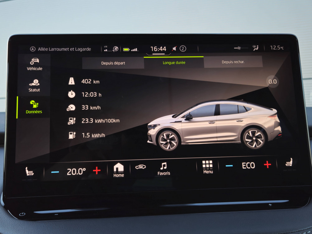 Acheter Skoda ENYAQ Enyaq Coupé iV 80 Sportline 5p neuf dans les concessions du Groupe Faurie