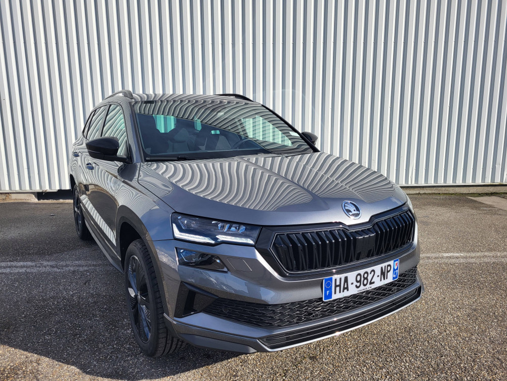 Acheter Skoda Karoq Karoq 1.5 TSI Evo 2 150 ch ACT DSG7 Sportline 5p neuf dans les concessions du Groupe Faurie