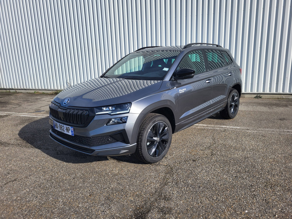 Acheter Skoda Karoq Karoq 1.5 TSI Evo 2 150 ch ACT DSG7 Sportline 5p neuf dans les concessions du Groupe Faurie