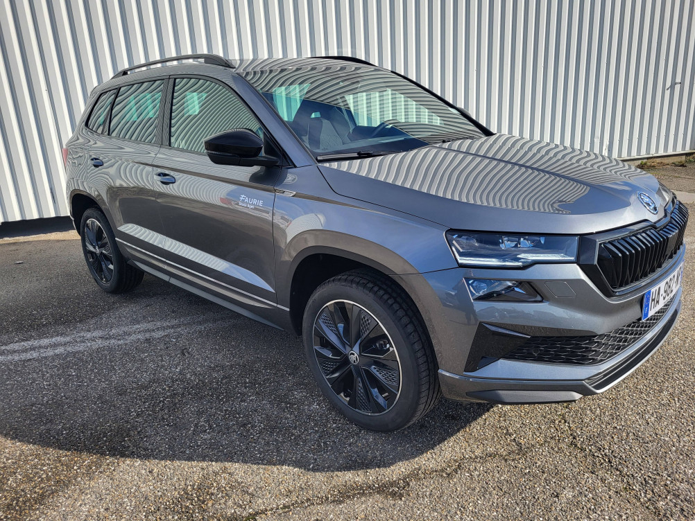 Acheter Skoda Karoq Karoq 1.5 TSI Evo 2 150 ch ACT DSG7 Sportline 5p neuf dans les concessions du Groupe Faurie