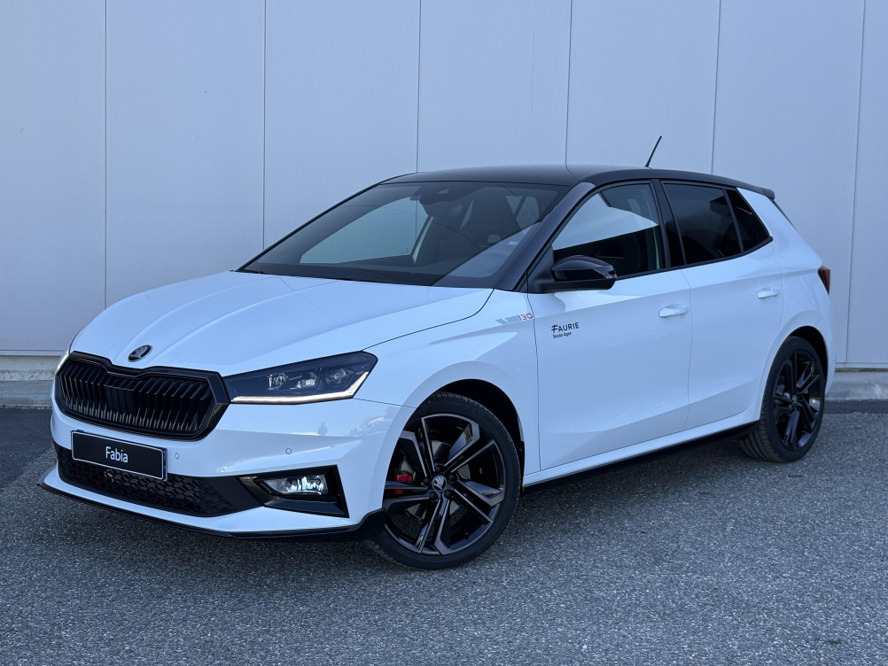 Acheter Skoda Fabia Fabia 1.5 TSI 177 ch EVO 2 DSG7 130 5p neuf dans les concessions du Groupe Faurie