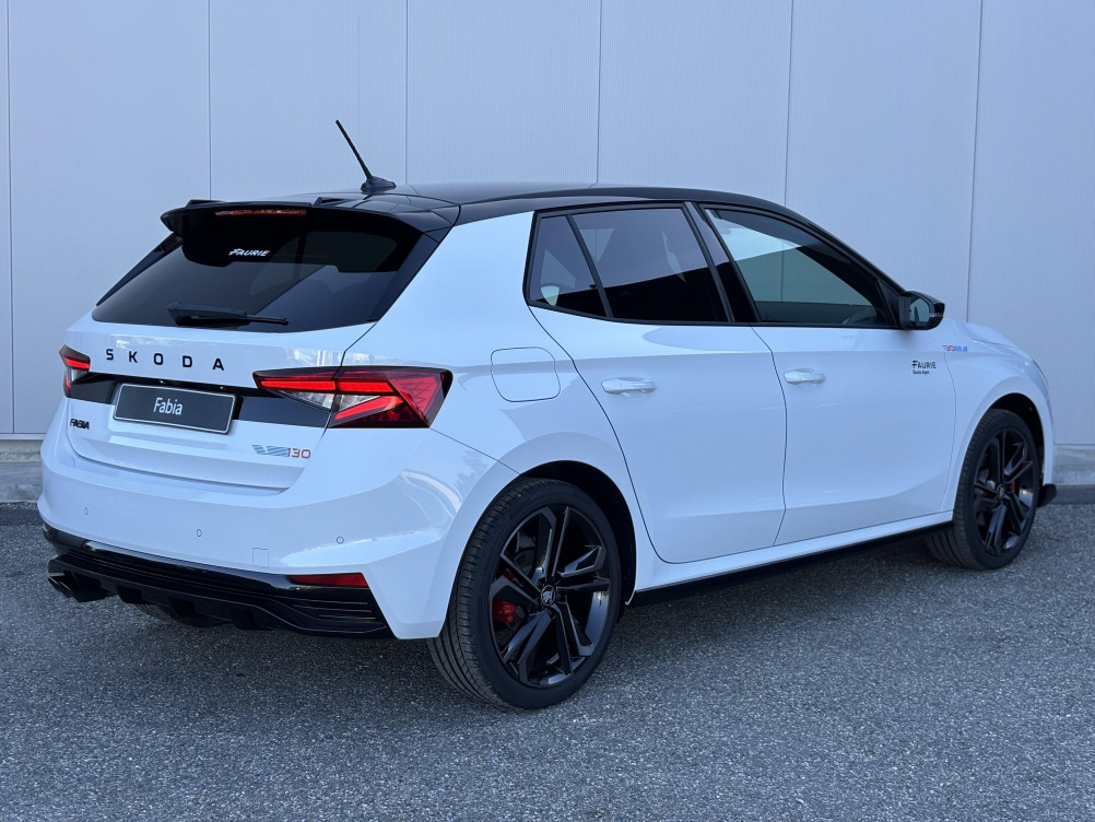 Acheter Skoda Fabia Fabia 1.5 TSI 177 ch EVO 2 DSG7 130 5p neuf dans les concessions du Groupe Faurie