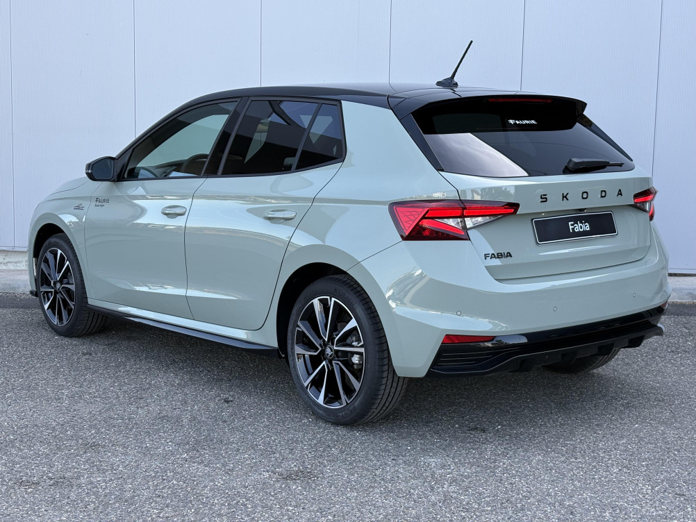 Acheter Skoda Fabia Fabia 1.0 TSI 116 ch EVO 2 DSG7 Monte-Carlo 5p neuf dans les concessions du Groupe Faurie