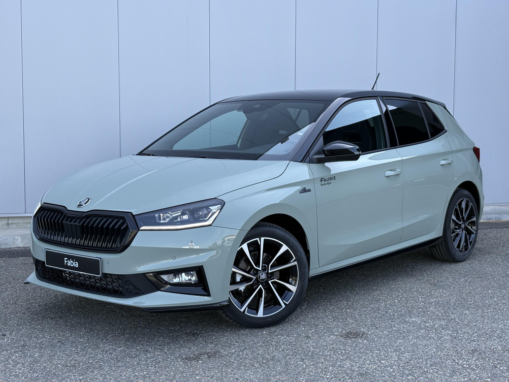 Acheter Skoda Fabia Fabia 1.0 TSI 116 ch EVO 2 DSG7 Monte-Carlo 5p neuf dans les concessions du Groupe Faurie