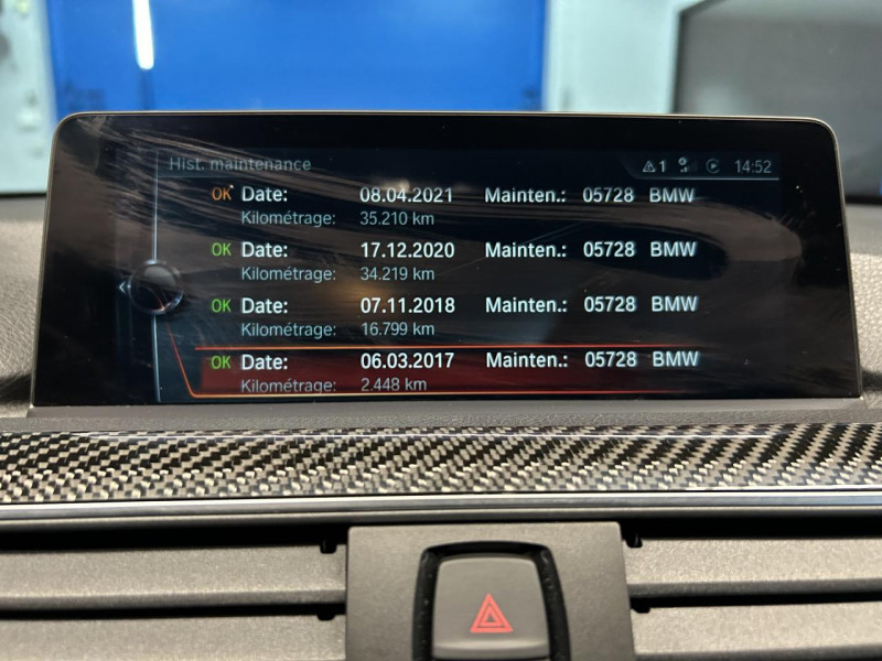 Photo 37 de l'offre de BMW M4  Pack Compétition 3.0 450 F82 DKG7 à 56990€ chez MKP Distribution