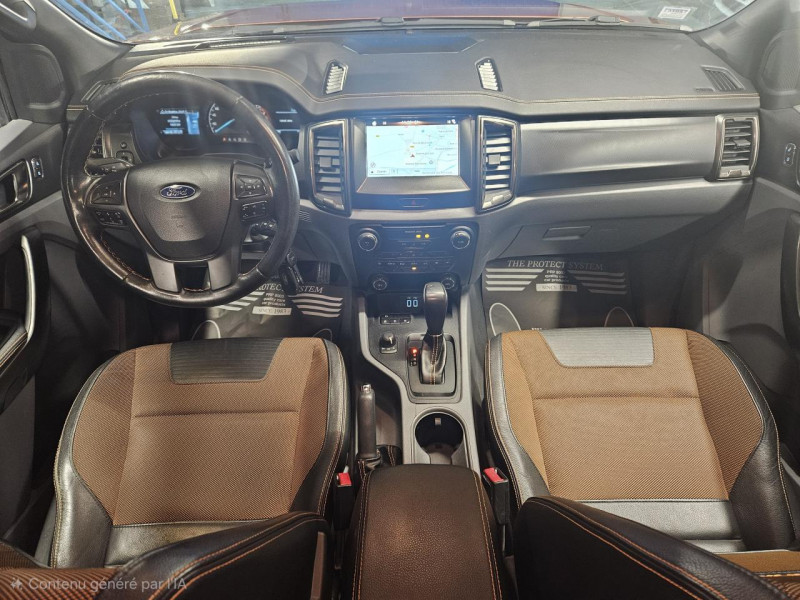 Photo 13 de l'offre de FORD RANGER DOUBLE CABINE 3.2 TDCi 200 4X4 WILDTRAK BVA à 31990€ chez MKP Distribution