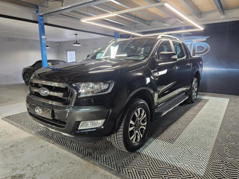 Ford RANGER DOUBLE CABINE 3.2 TDCi 200 4X4 BVA6 WILDTRAK - TVA DIESEL  Occasion à vendre