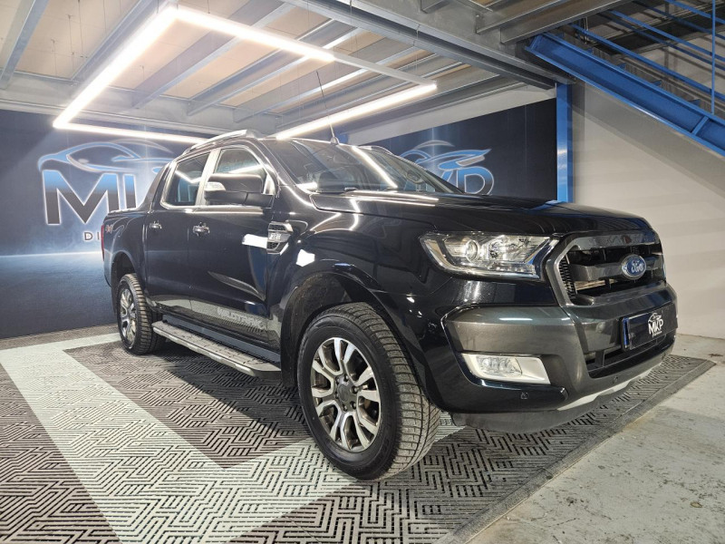 Photo 8 de l'offre de FORD RANGER DOUBLE CABINE 3.2 TDCi 200 4X4 BVA6 WILDTRAK - TVA à 30990€ chez MKP Distribution