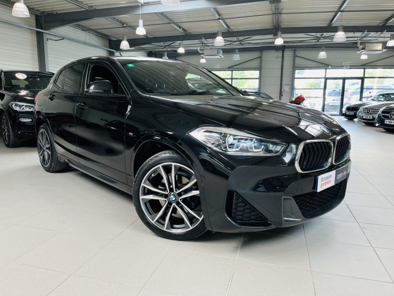 Bmw X2  sDrive 18i 136 ch DKG7 F39 M Sport - LOA 395.28e/MOIS ESSENCE BLACK SAPPHIRE METALLIC Occasion à vendre