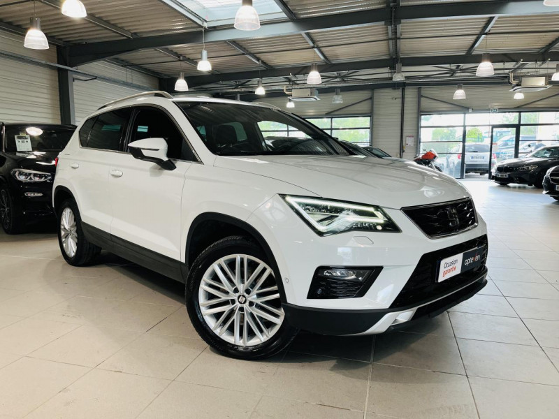 Seat ATECA 2.0 TDI 190 ch Start/Stop DSG7 4Drive Xcellence DIESEL Nevada White Occasion à vendre
