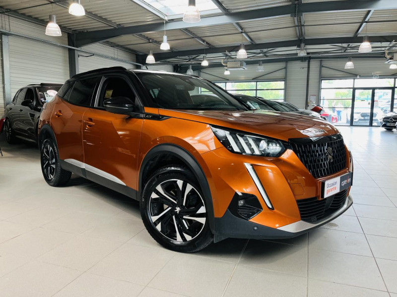Peugeot 2008  BlueHDi 130 S&S EAT8 GT DIESEL Orange métallisé Occasion à vendre