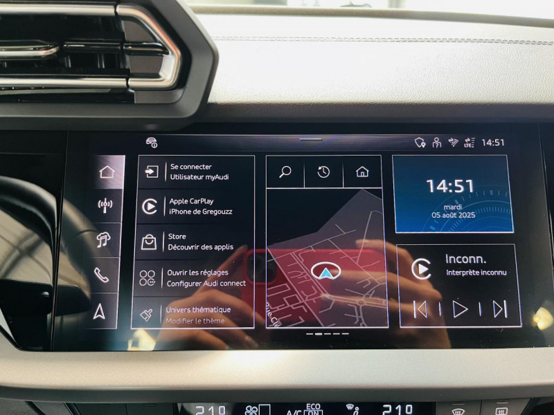 Photo 7 de l'offre de AUDI A3 SPORTBACK 35 TFSI Mild Hybrid 150 S tronic 7 Business Executive - Phase 2 LOA / 399 e/mois à 29990€ chez Occasions Champenoises