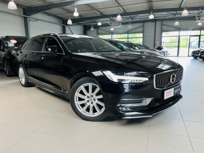 Volvo V90  D4 190 ch Geartronic 8 Inscription DIESEL ONYX BLACK Occasion à vendre