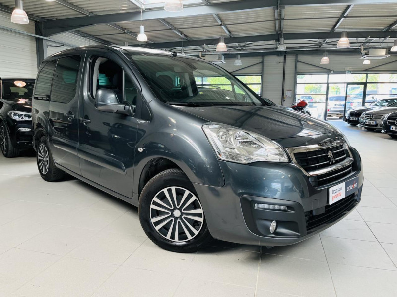 Peugeot PARTNER 1.6 BlueHDi 100ch S&S ETG6 Active DIESEL Gris métallisé Occasion à vendre