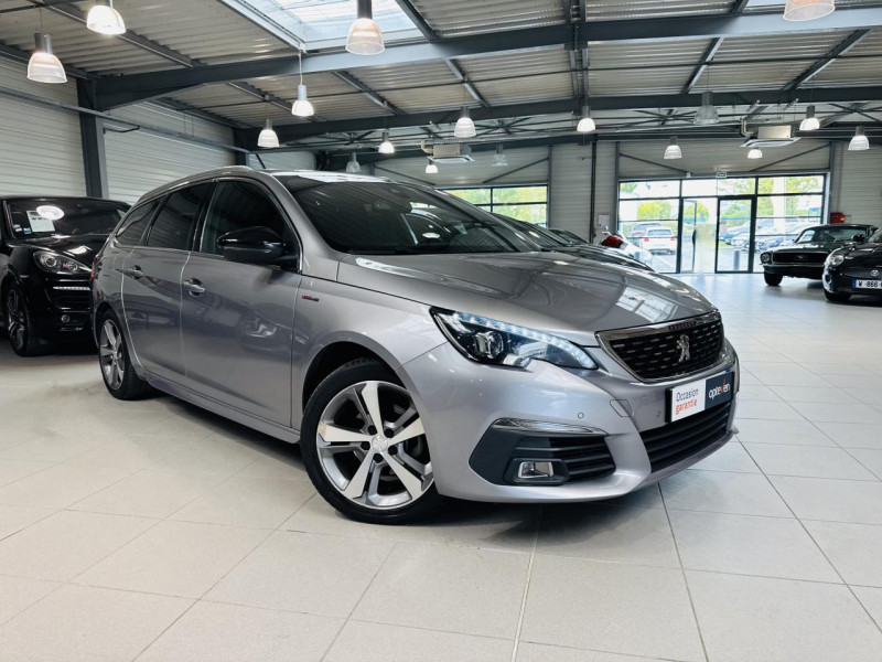 Peugeot 308 SW 1.5 BlueHDi 130ch S&S GT Line DIESEL Gris métallisé Occasion à vendre