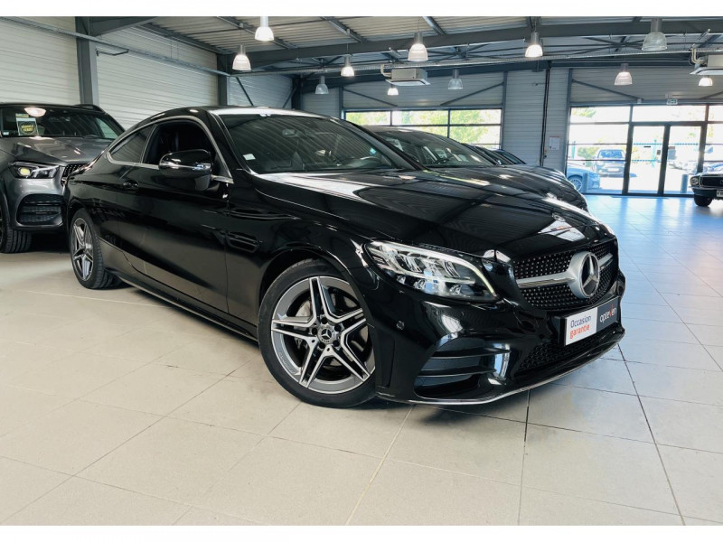Mercedes-Benz CLASSE C COUPE 220 d 9G-Tronic AMG Line DIESEL OBSIDIAN BLACK - METALLIC PAINT Occasion à vendre