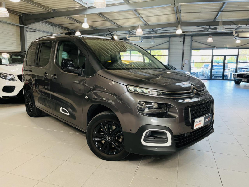 Citroen BERLINGO Taille M BlueHDi 130 S&S EAT8 Shine DIESEL Gris métallisé Occasion à vendre