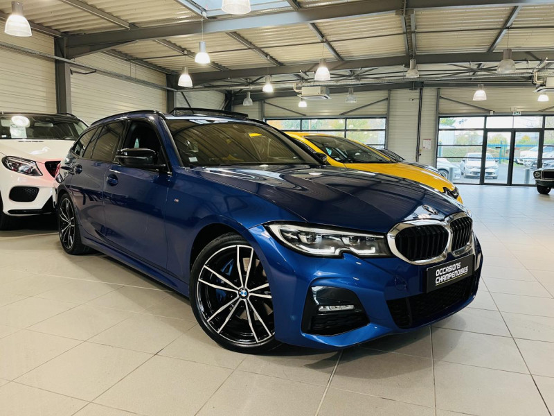 Bmw SERIE 3 TOURING  Touring 330i 258 ch BVA8 G21 M Sport ESSENCE PORTIMAO BLAU METALLIC Occasion à vendre