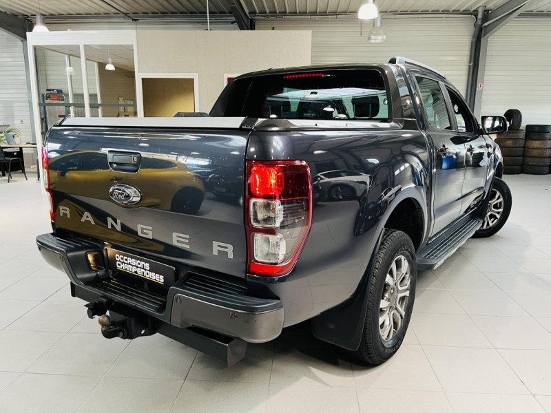 Photo 20 de l'offre de FORD RANGER DOUBLE CABINE  3.2 TDCi 200 4X4 BVA6 WILDTRAK à 29990€ chez Occasions Champenoises