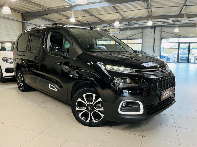 Citroen BERLINGO Taille XL BlueHDi 130 S&S EAT8 Shine DIESEL Noir métallisé Occasion à vendre