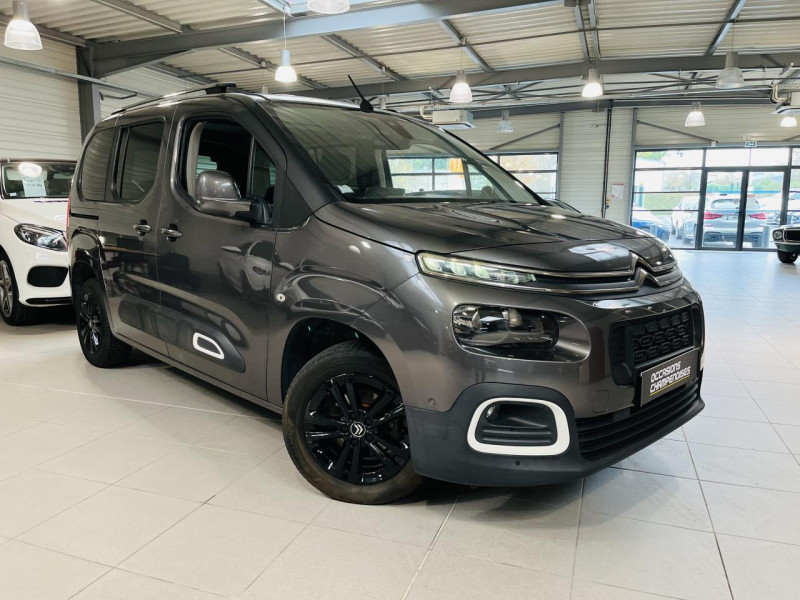 Citroen BERLINGO  1.5 BlueHDi 100 Taille M Shine DIESEL Gris foncé Occasion à vendre
